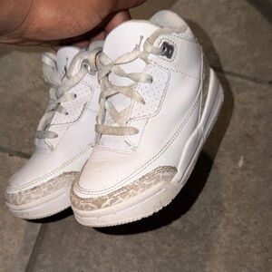 Jordan Kids White Sneakers